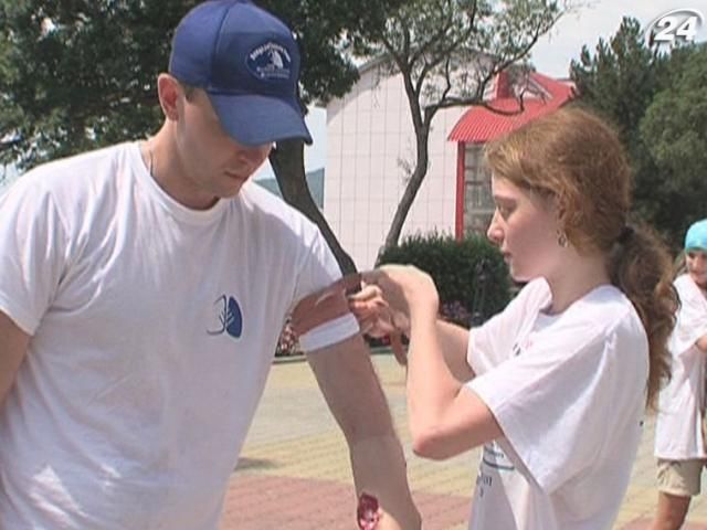Школярі змагалися в наданні домедичної допомоги Школярі змагалися в наданні домедичної допомоги