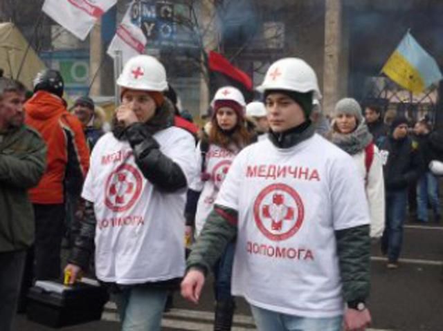 Активісти Євромайдану хворіють і потребують води