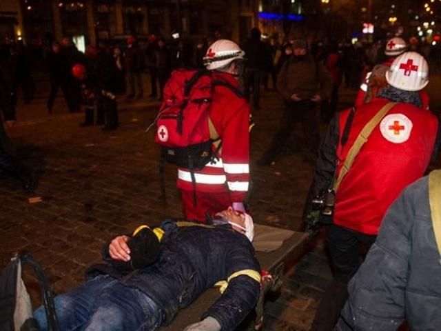 Врача, который оказывал помощь на Грушевского, сильно избили и арестовали Врача, который оказывал помощь на Грушевского, сильно избили и арестовали