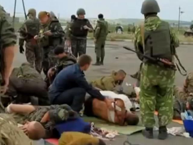 Против сил АТО россияне используют оружие с керамическими обломками Против сил АТО россияне используют оружие с керамическими обломками