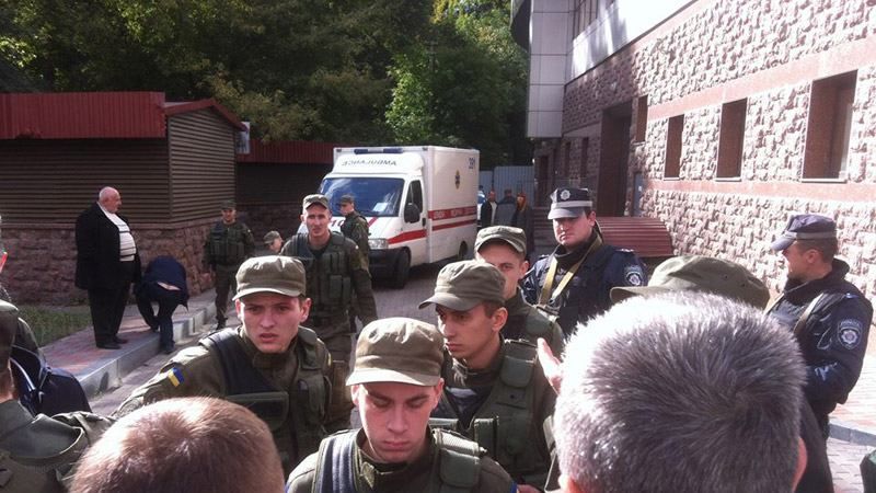 Мосійчука забрала швидка Мосійчука забрала швидка