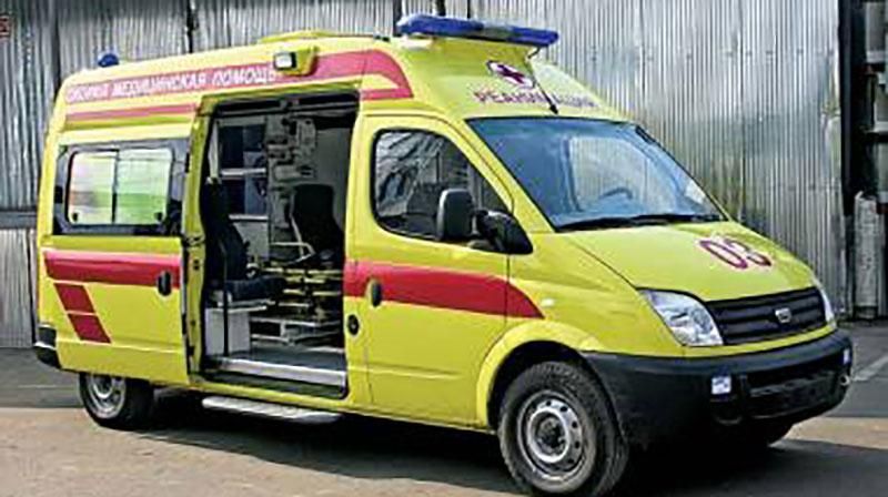 Реанимобиль с раненым военным попал в серьезное ДТП Реанимобиль с раненым военным попал в серьезное ДТП