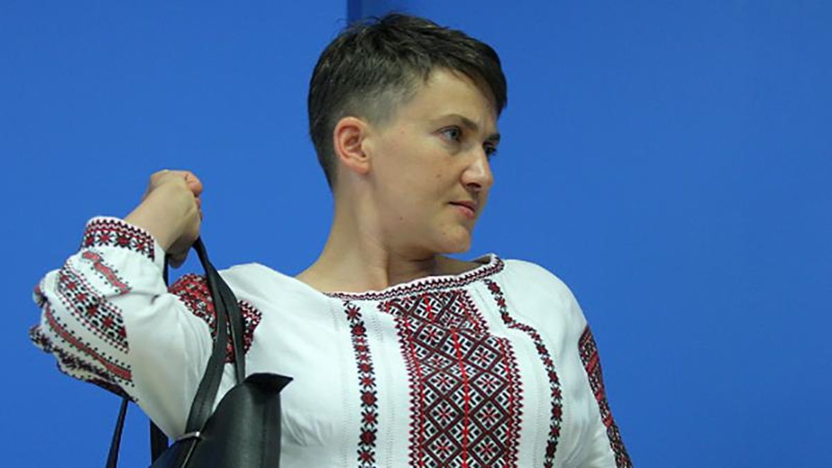 Савченко начала бессрочную голодовку