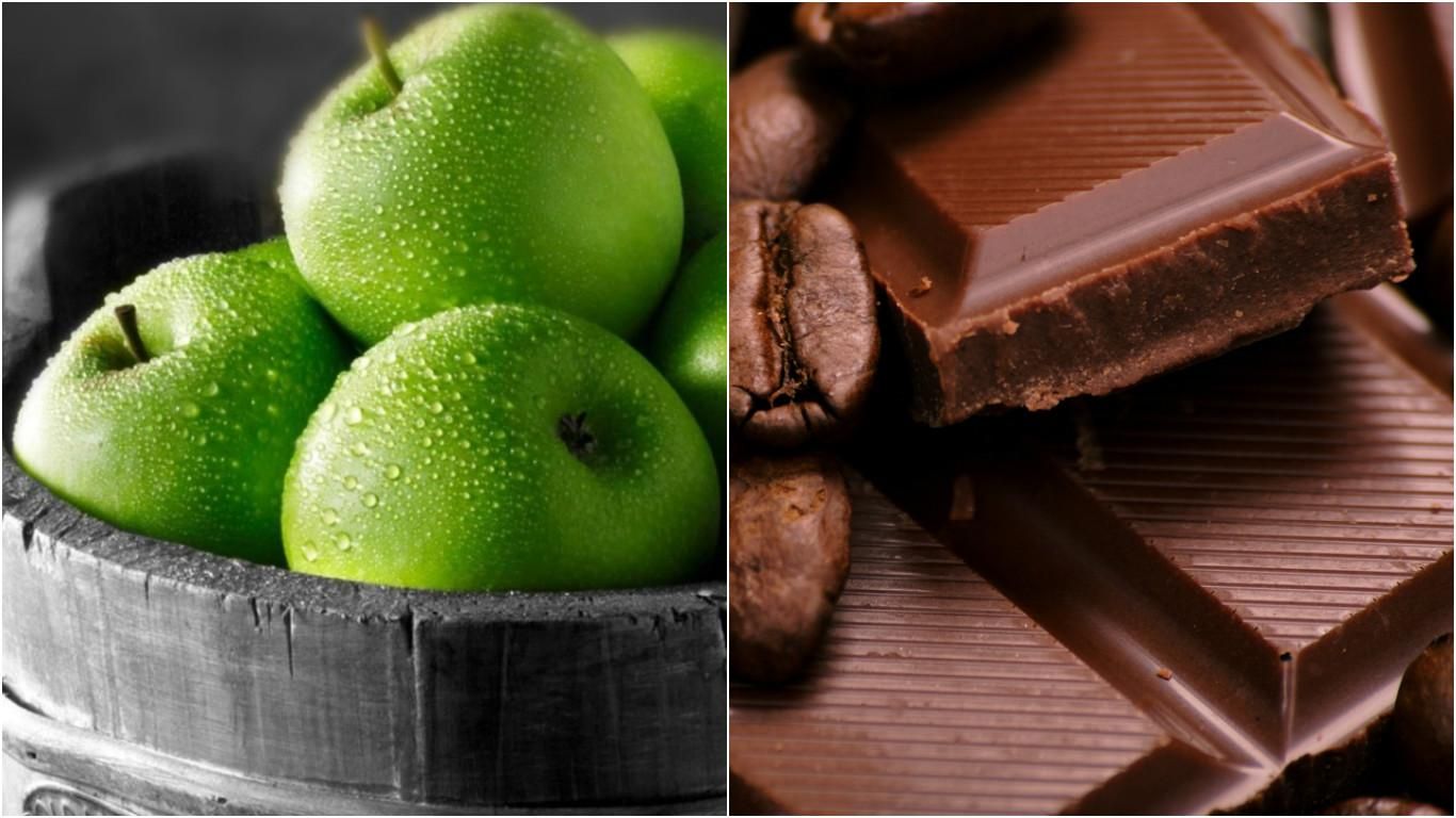 Корисне поєднання: чому варто вживати яблука та шоколад 