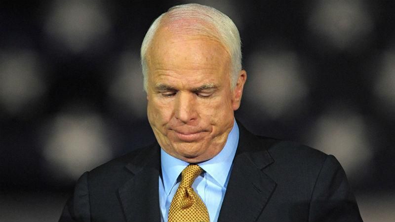 Врачи дали очень плохой прогноз в борьбе с раком, – Маккейн Врачи дали очень плохой прогноз в борьбе с раком, – Маккейн