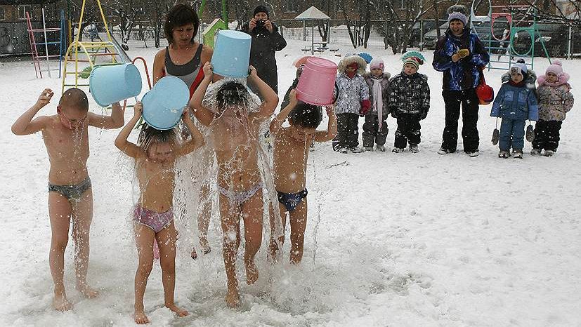  Загартування холодною водою: як учнів на Черкащині вчать не хворіти