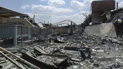 Сирійські ЗМІ показали фото руйнувань хімічного інституту внаслідок удару США та союзників 