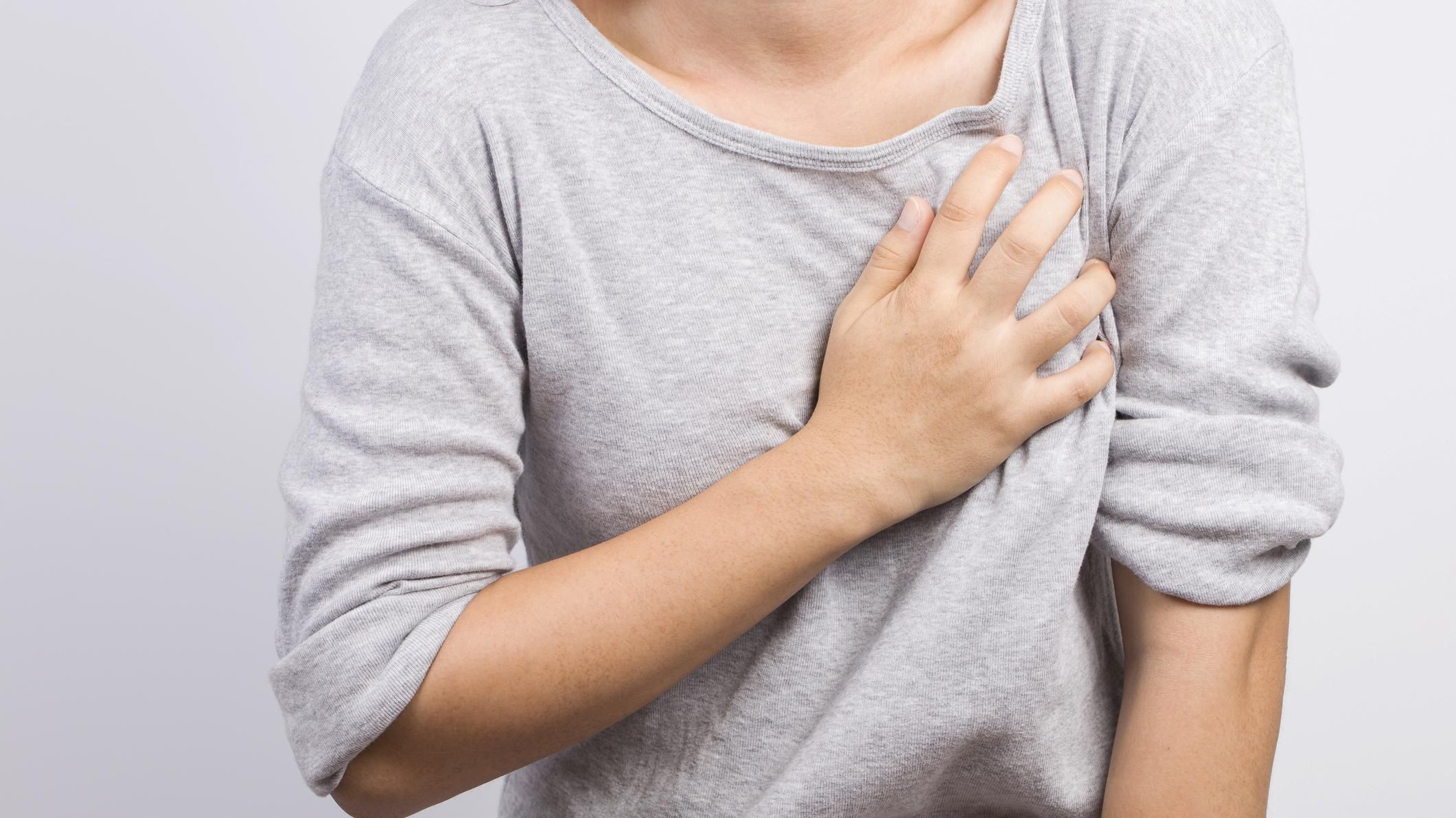 Біль у грудях: причини