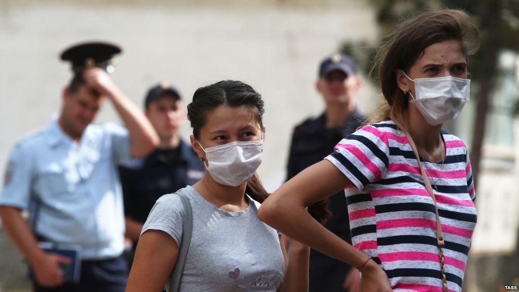Из-за химических выбросов в Армянске пострадали дети на Херсонщине