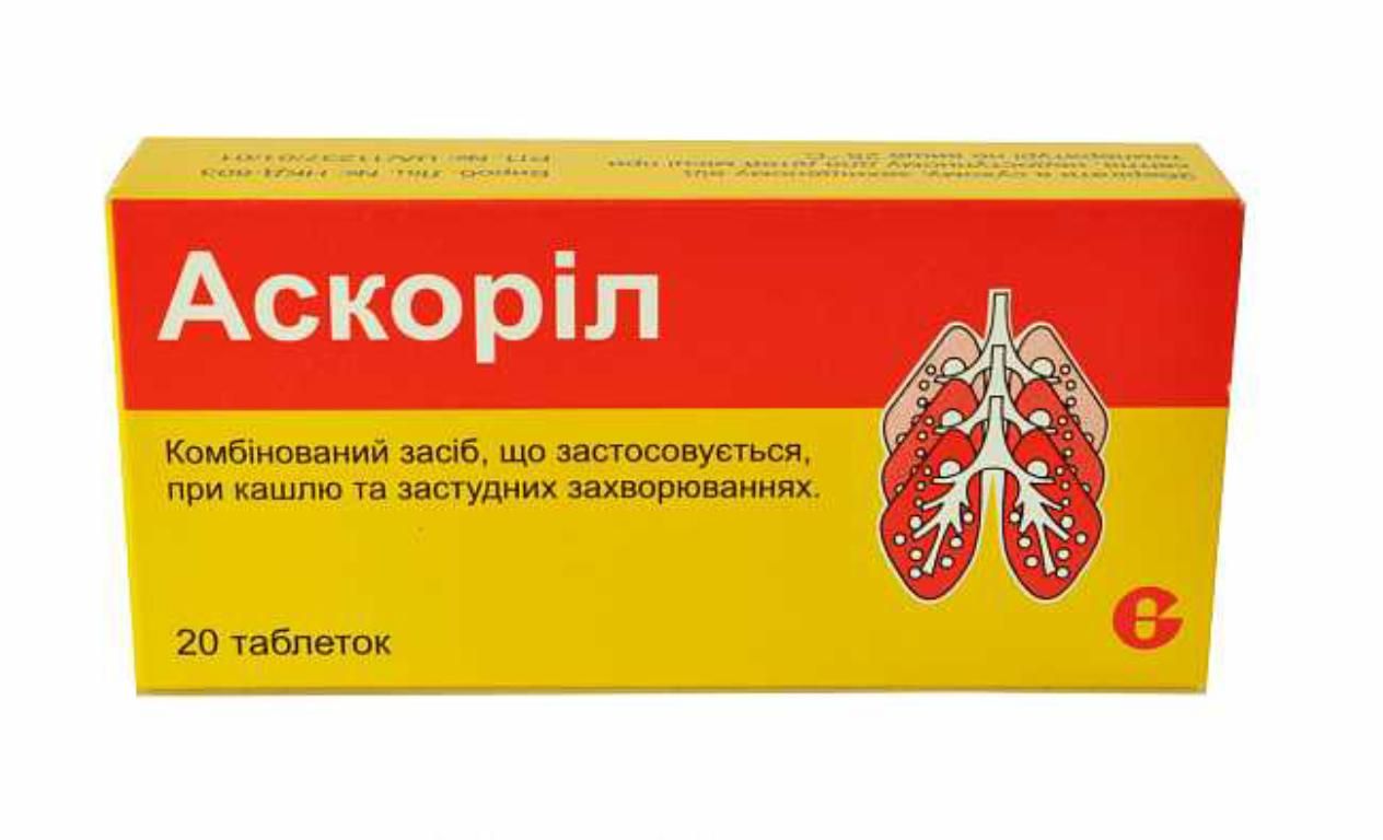 Заборона ліків в Україні 2019 - Аскоріл заборонили