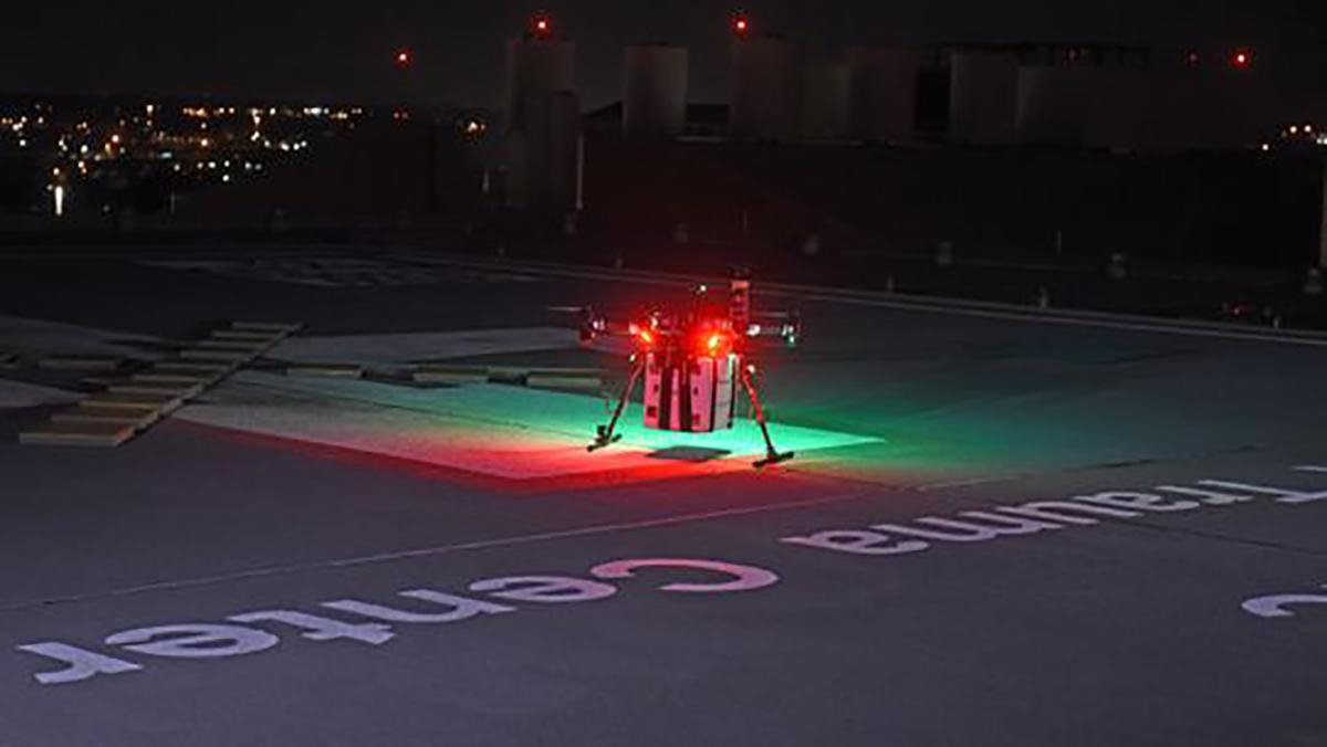 В США впервые доставили донорский орган дроном