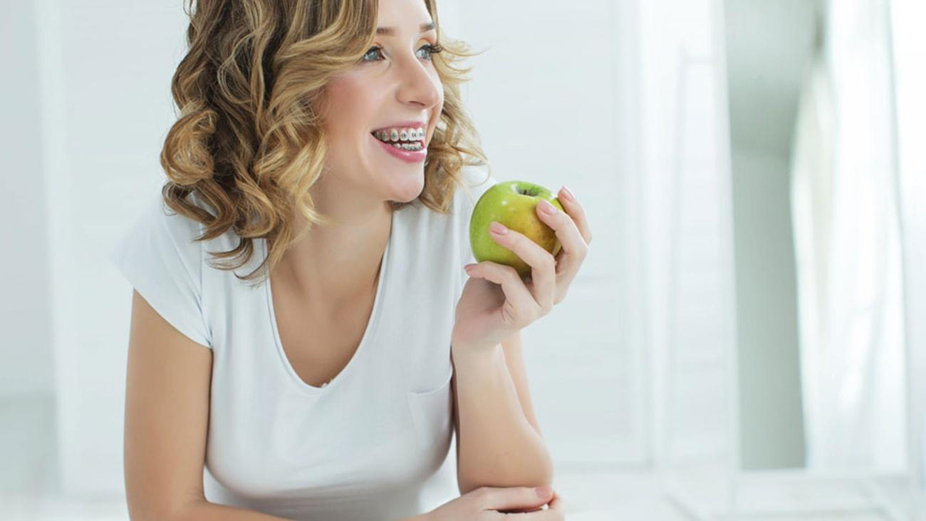 Как правильно питаться после установки брекетов