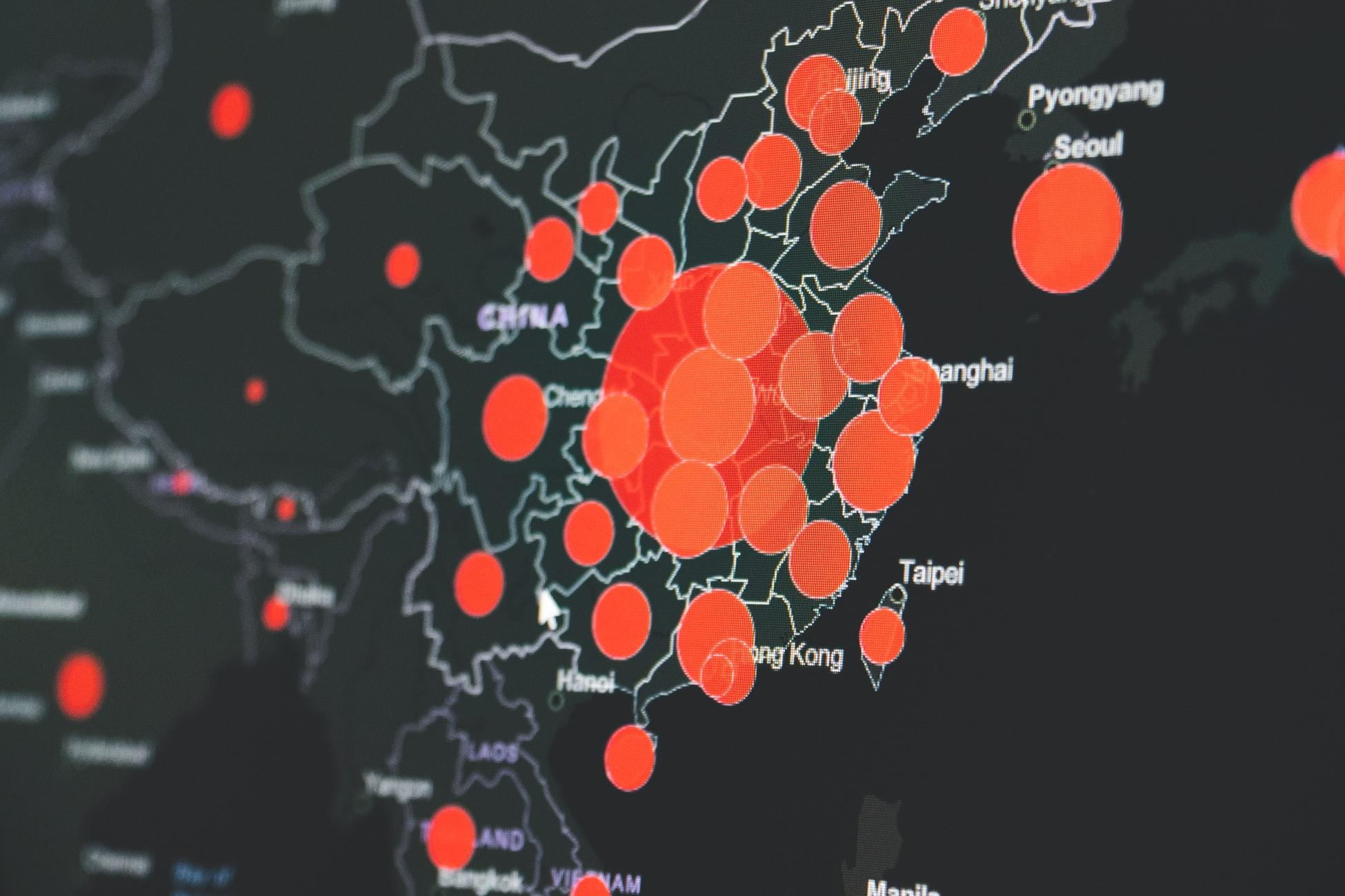 Коронавирус – карта онлайн мира, карта распространения коронавируса