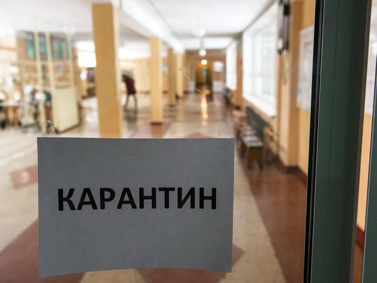 Епідемія грипу, Україна 2020 – міста і школи, які закрили на карантин