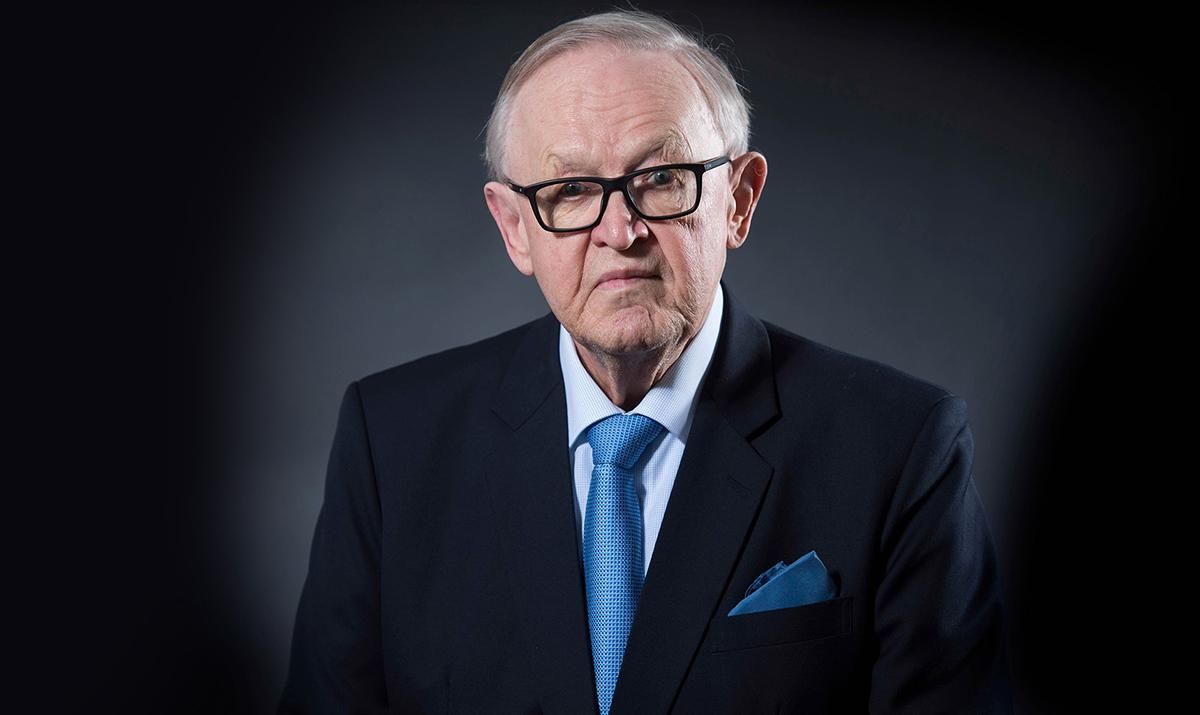 Експрезидент Фінляндії Марті Ахтісаарі хворий на коронавірус Експрезидент Фінляндії Марті Ахтісаарі хворий на коронавірус