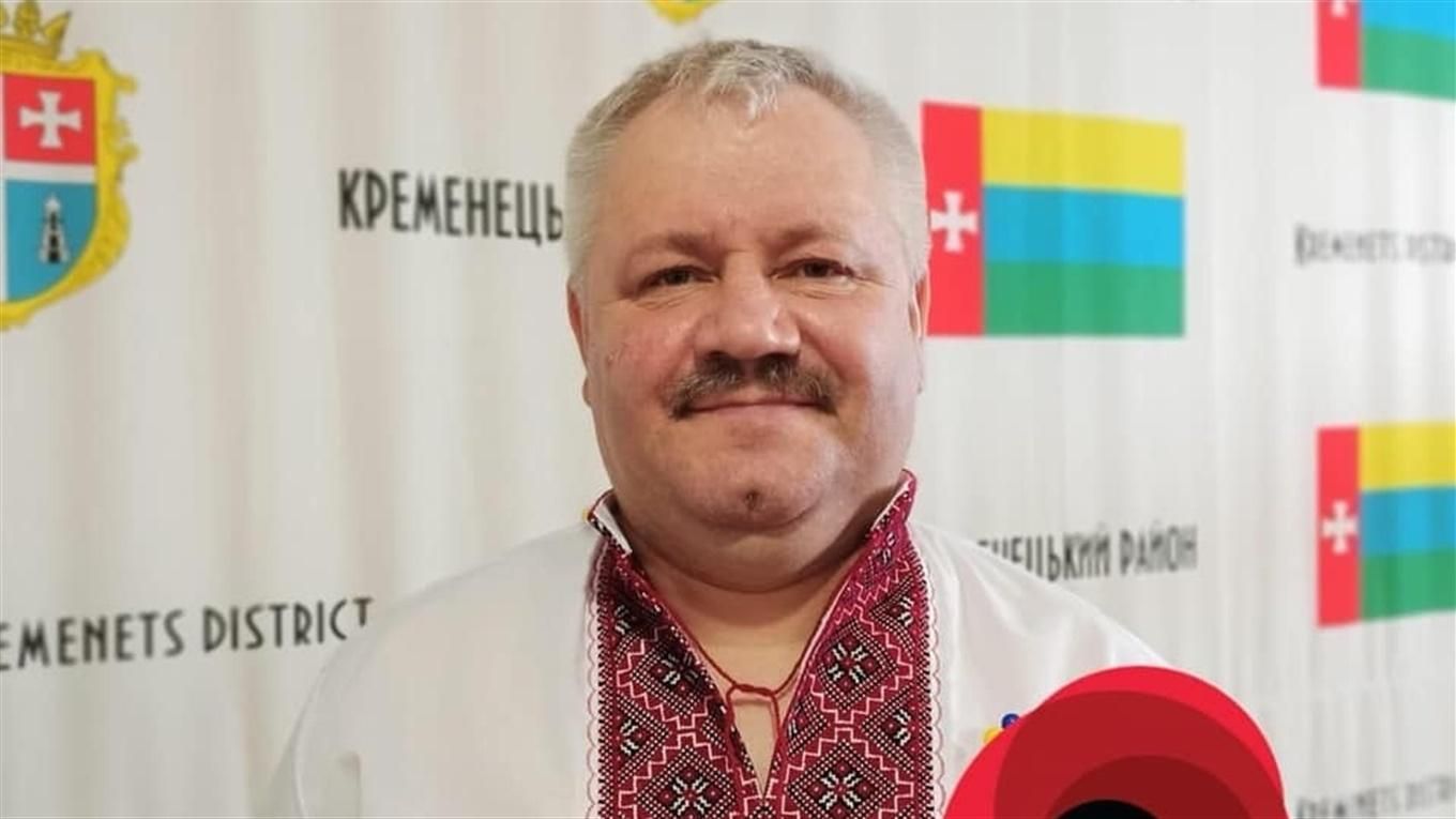 Из-за COVID-19 умер председатель райсовета Кременца, отмечавший критическую ситуацию в регионе Из-за COVID-19 умер председатель райсовета Кременца, отмечавший критическую ситуацию в регионе