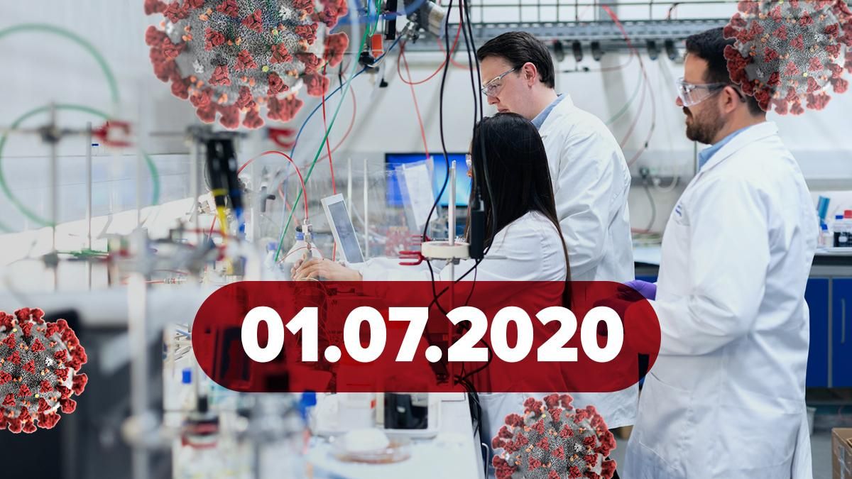 Коронавірус Україна, у світі 1 липня 2020: статистика Коронавірус Україна, у світі 1 липня 2020: статистика