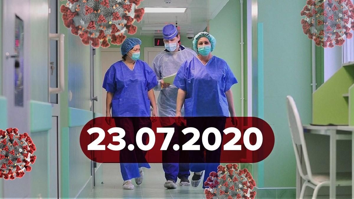 Коронавірус Україна, світ 23 липня 2020: статистика, новини