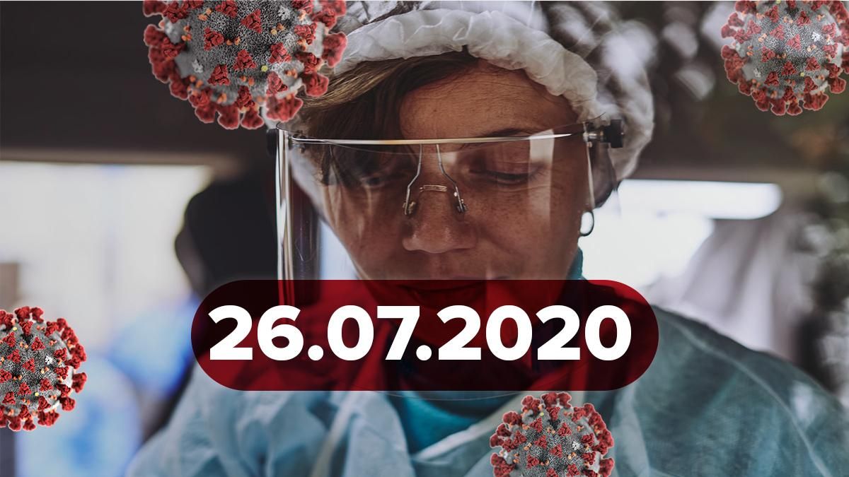 Коронавирус Украина, мир 26 июля 2020: статистика, новости 