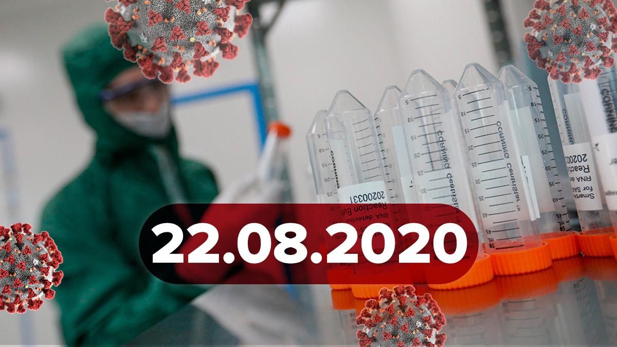 Коронавирус Украина, мир 22 августа 2020: статистика, новости Коронавирус Украина, мир 22 августа 2020: статистика, новости