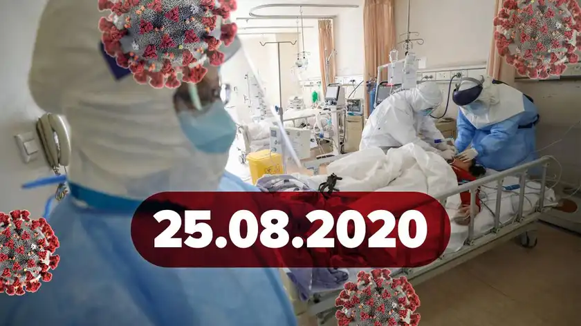 Коронавірус Україна, світ 25 серпня 2020: статистика, новини 
