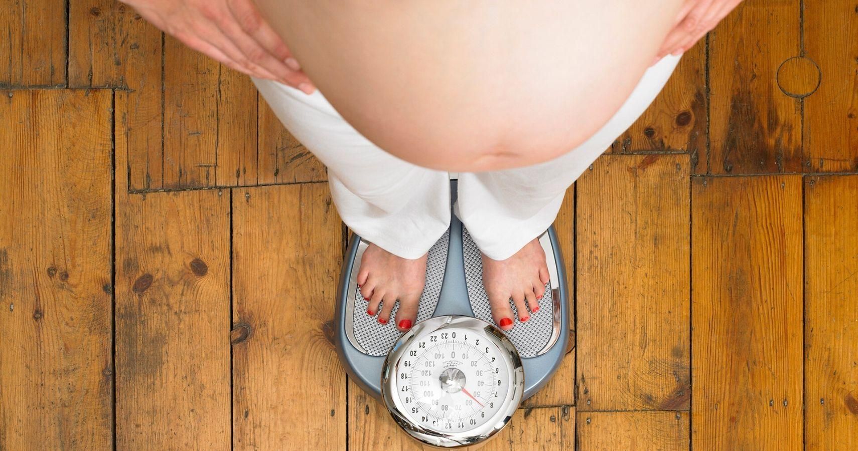 Набор веса во время беременности может стать причиной аллергии у ребенка