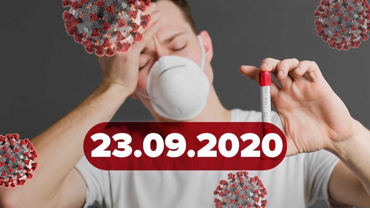 Коронавірус Україна, світ 23 вересня 2020: статистика, новини Коронавірус Україна, світ 23 вересня 2020: статистика, новини