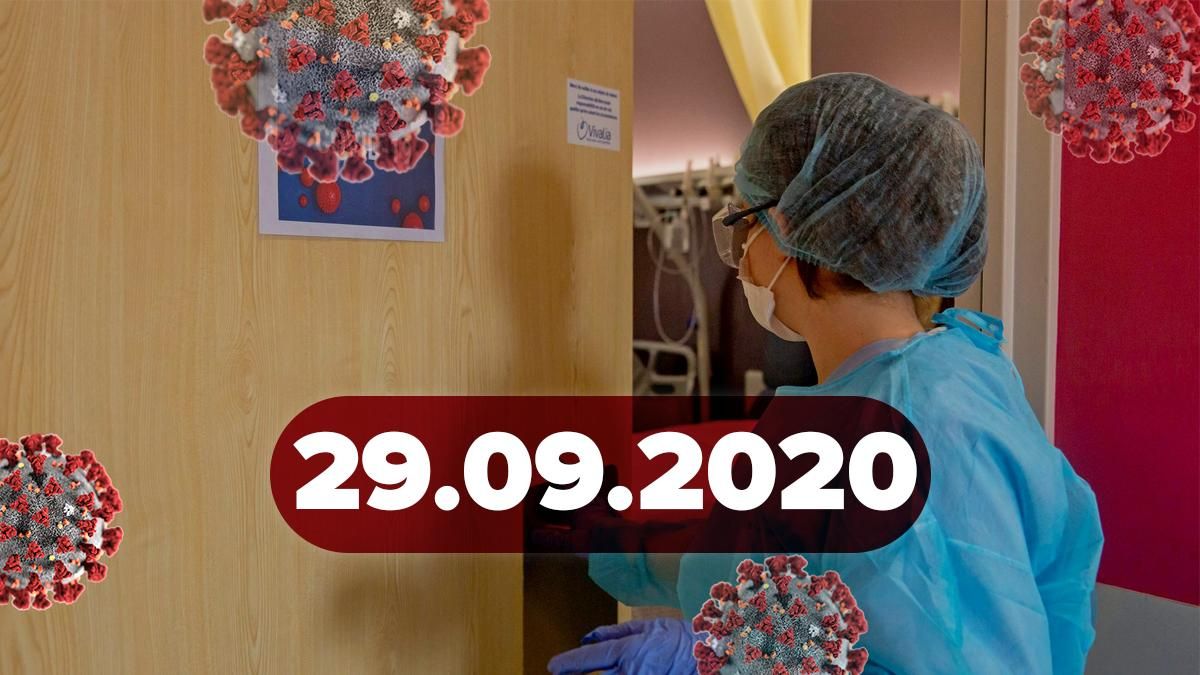 Коронавирус Украина, мир 29 сентября 2020: статистика, новости Коронавирус Украина, мир 29 сентября 2020: статистика, новости