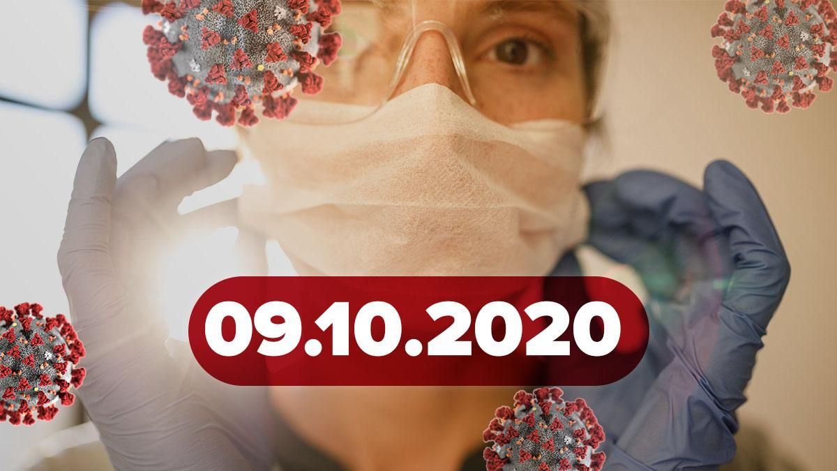 Коронавирус Украина, мир 9 октября 2020: статистика, новости Коронавирус Украина, мир 9 октября 2020: статистика, новости