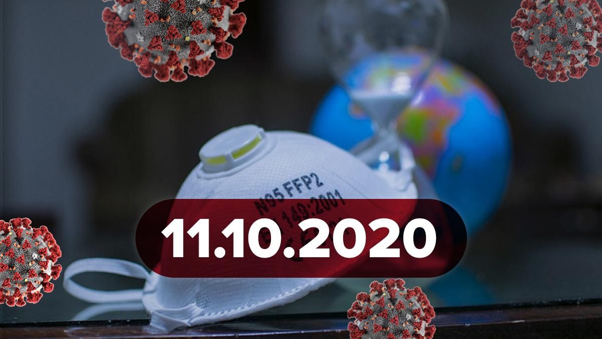 Коронавірус Україна, статистика 11 жовтня 2020: статистика, новини