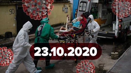 Новости о коронавирусе 23 октября: рекорд в Украине, обновили зоны карантина, локдаун в Польше