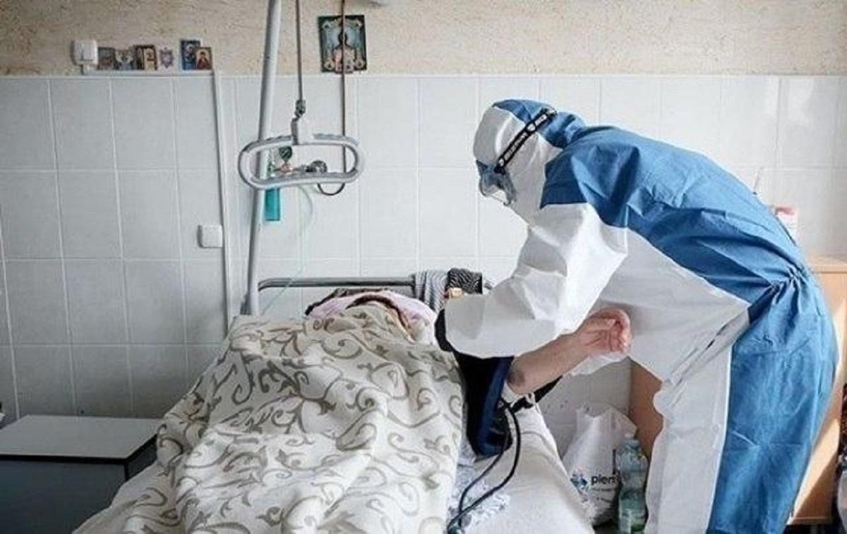 В Украине госпитализировали рекордное количество больных на COVID-19