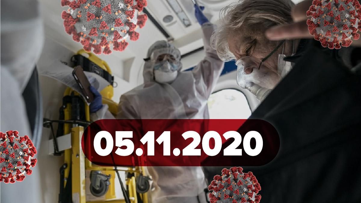 Коронавирус Украина, мир 5 ноября 2020: статистика, новости Коронавирус Украина, мир 5 ноября 2020: статистика, новости