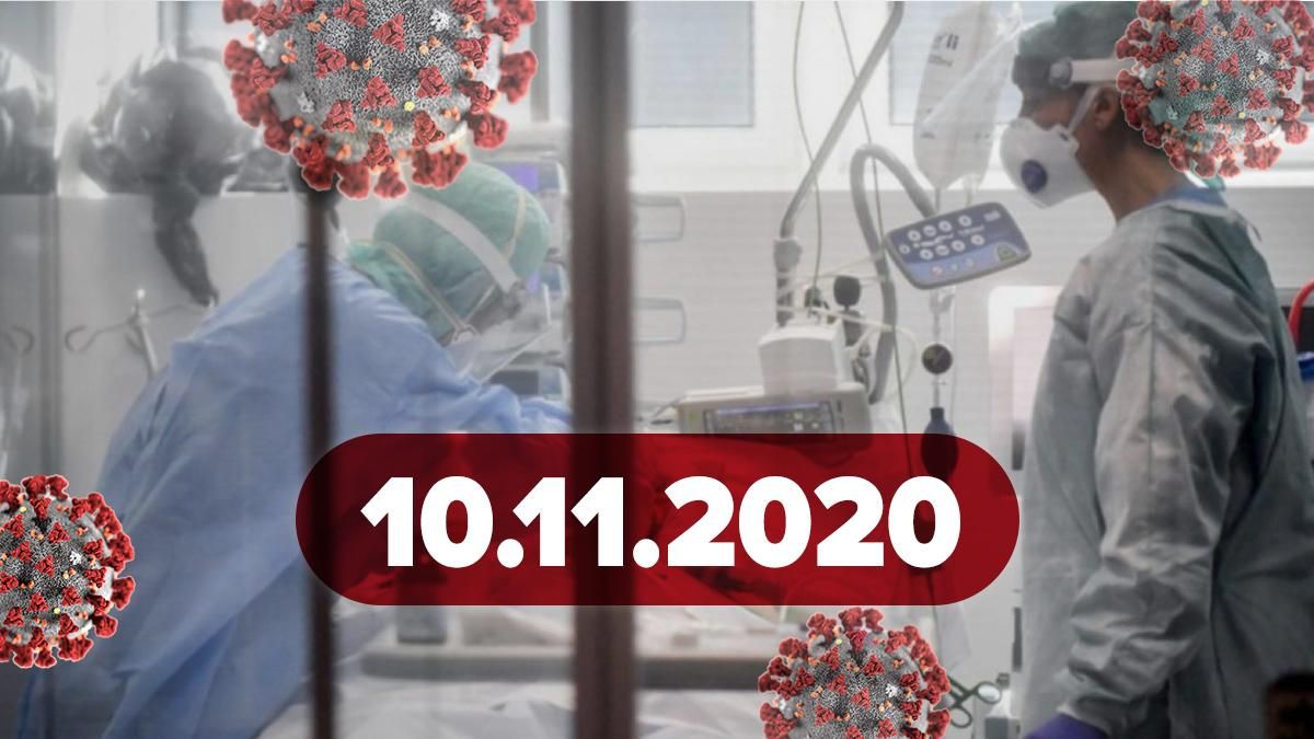 Коронавірус Україна, статистика 10 листопада 2020 – новини Коронавірус Україна, статистика 10 листопада 2020 – новини