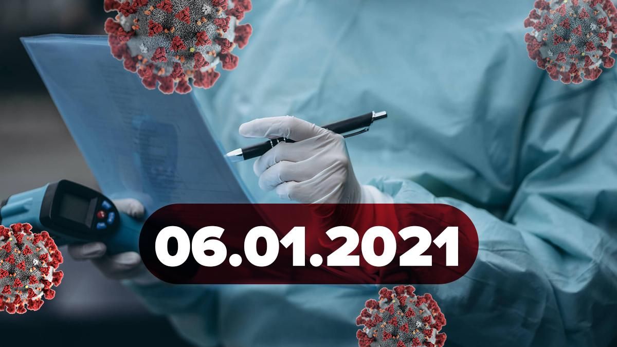 Коронавірус Україна, статистика 6 січня 2021 – новини Коронавірус Україна, статистика 6 січня 2021 – новини