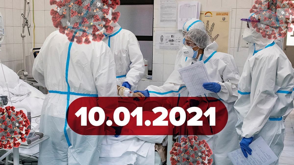 Коронавірус Україна, статистика 10 січня 2021 – новини
