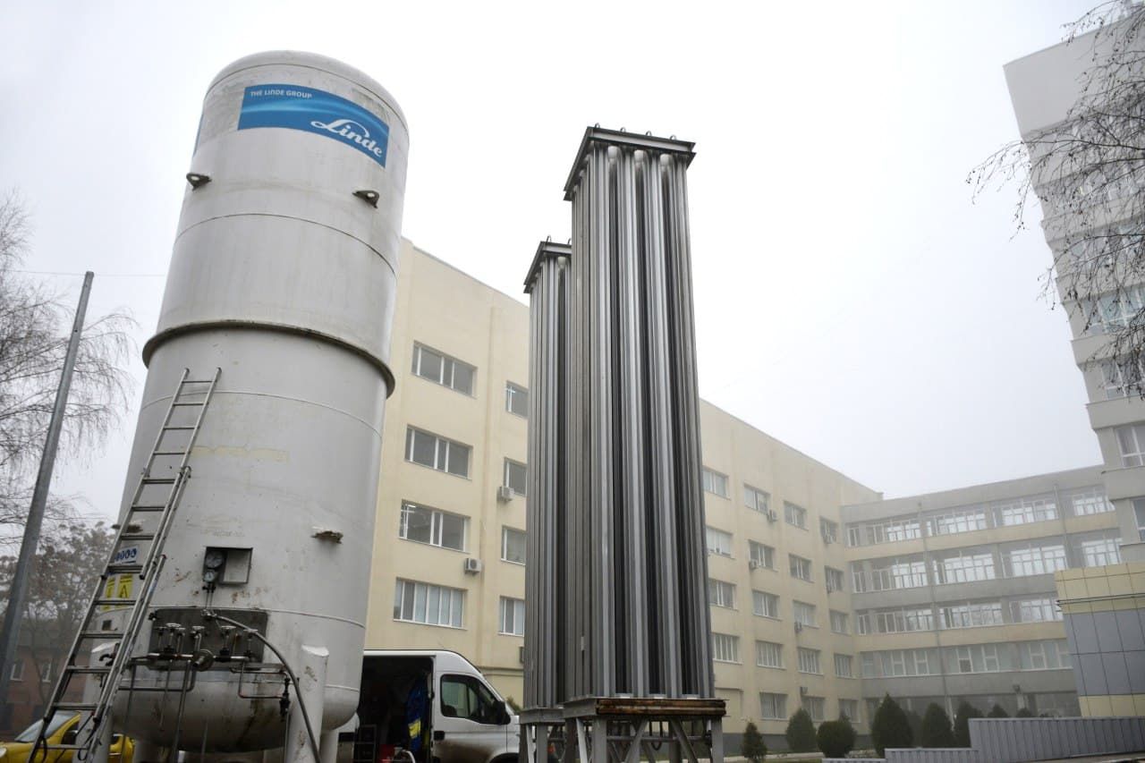В Кропивницком построили уникальную кислородную станцию: фото В Кропивницком построили уникальную кислородную станцию: фото