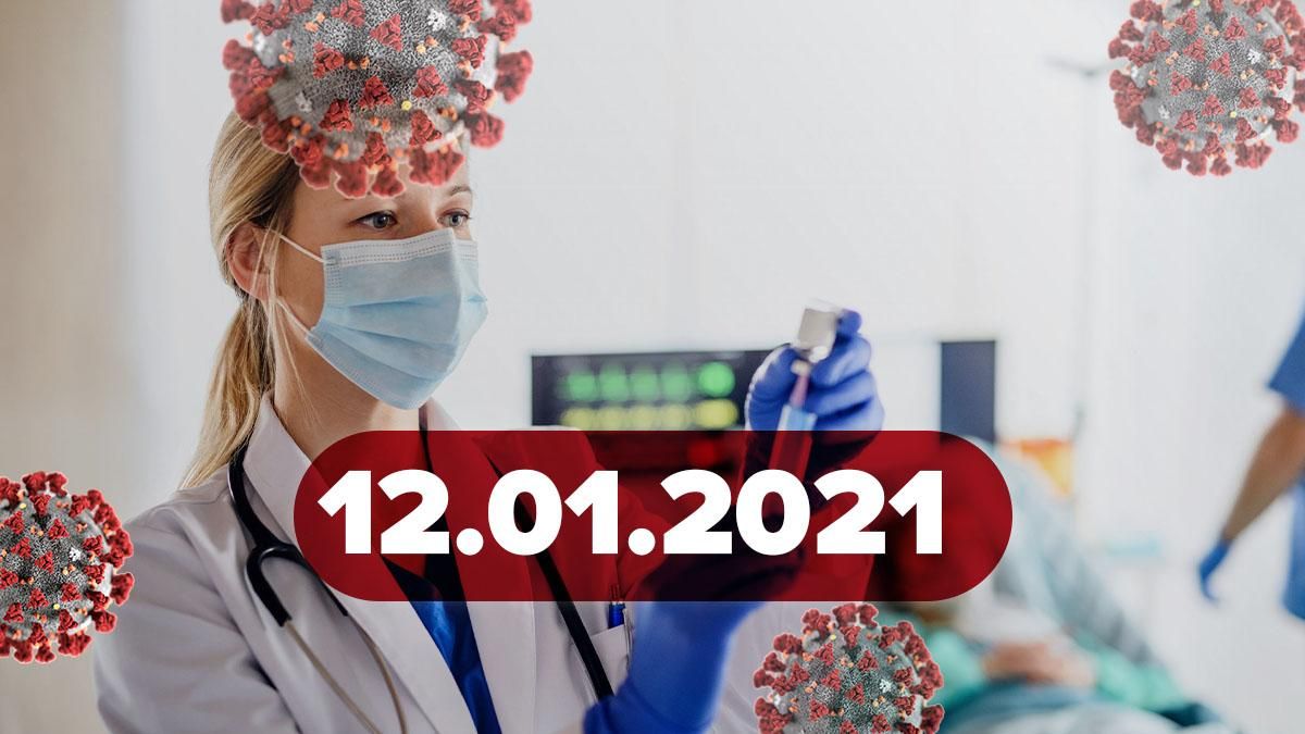 Коронавірус Україна, статистика 12 січня 2021 – новини