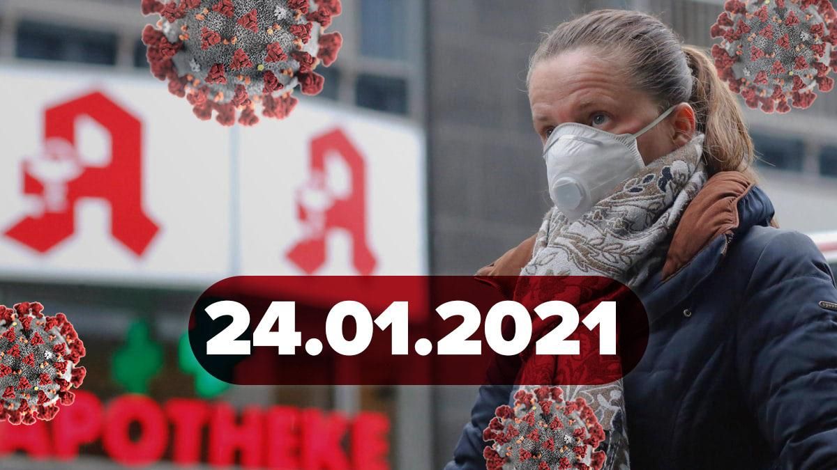 Коронавирус в Украине, статистика 22 января 2021 – новости