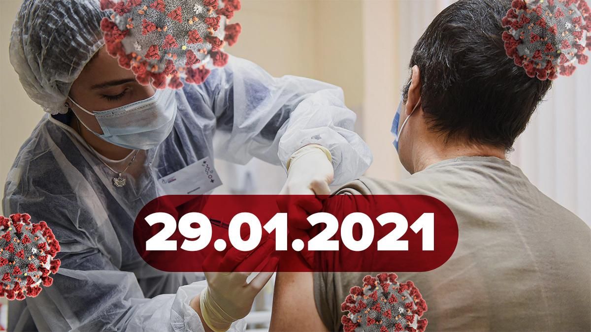 Коронавірус Україна, статистика 29 січня 2021 – новини