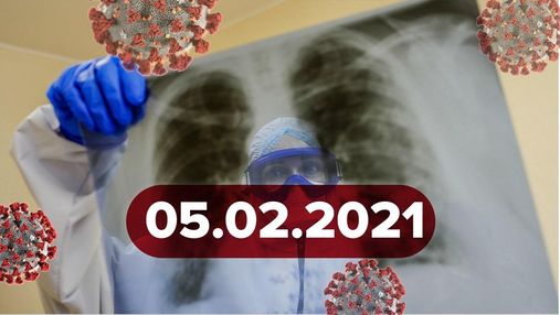 Новини про коронавірус 5 лютого: вакцинація в Україні, безсимптомний COVID-19