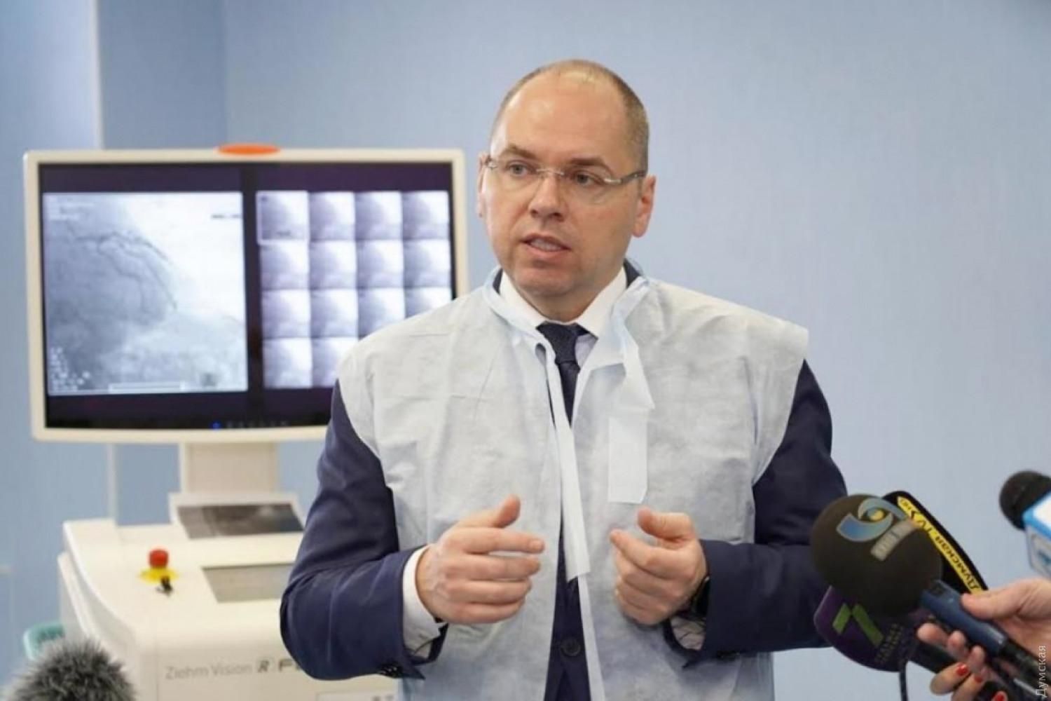 Степанов пообіцяв публічно вакцинуватися разом із Зеленським