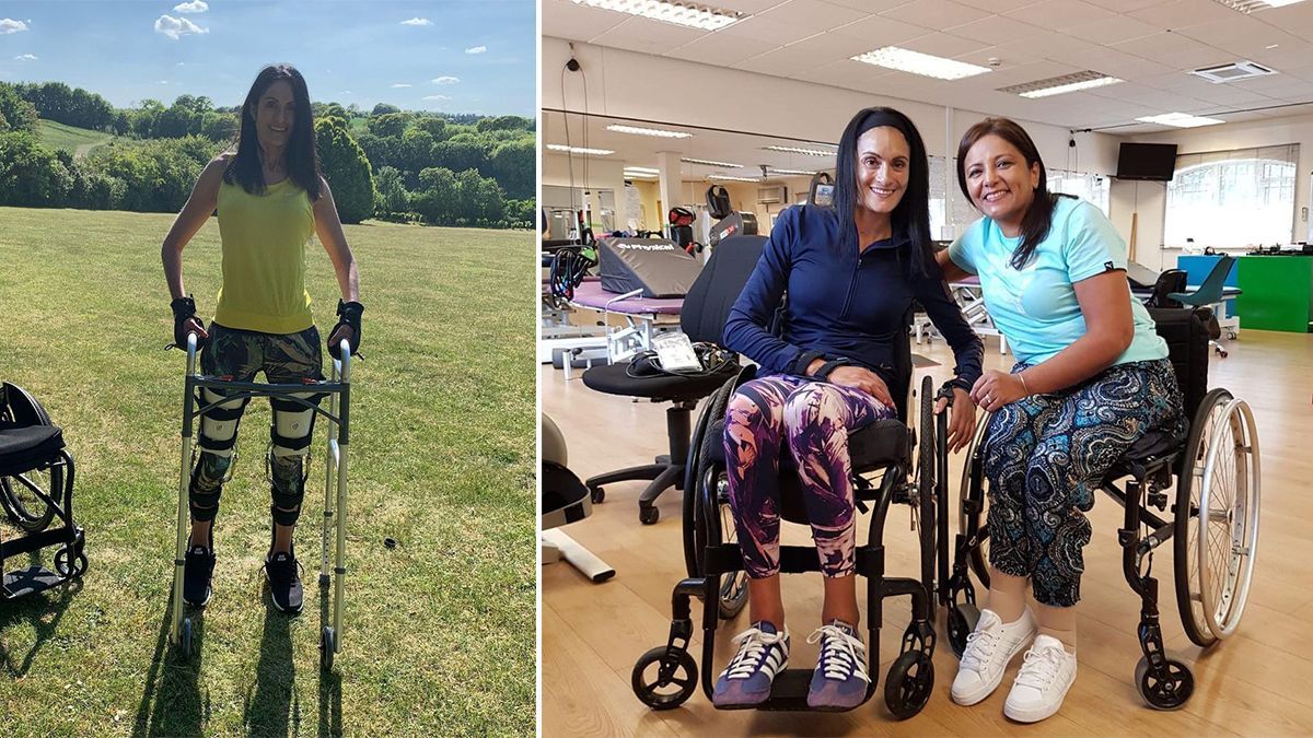 Парализованная женщина возвращается к нормальной жизни Парализованная женщина возвращается к нормальной жизни