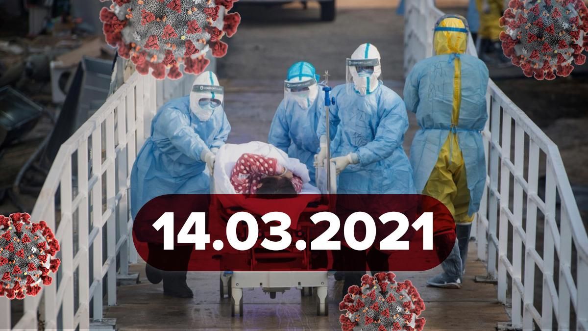 Коронавірус Україна, новини 14 березня 2021 – статистика