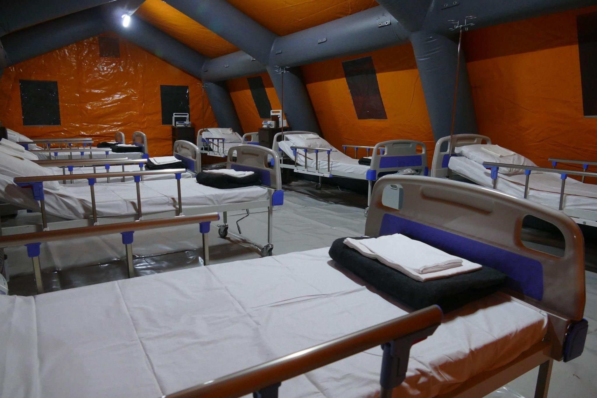 Ще в одному місті України розгортають мобільний госпіталь для COVID-хворих 