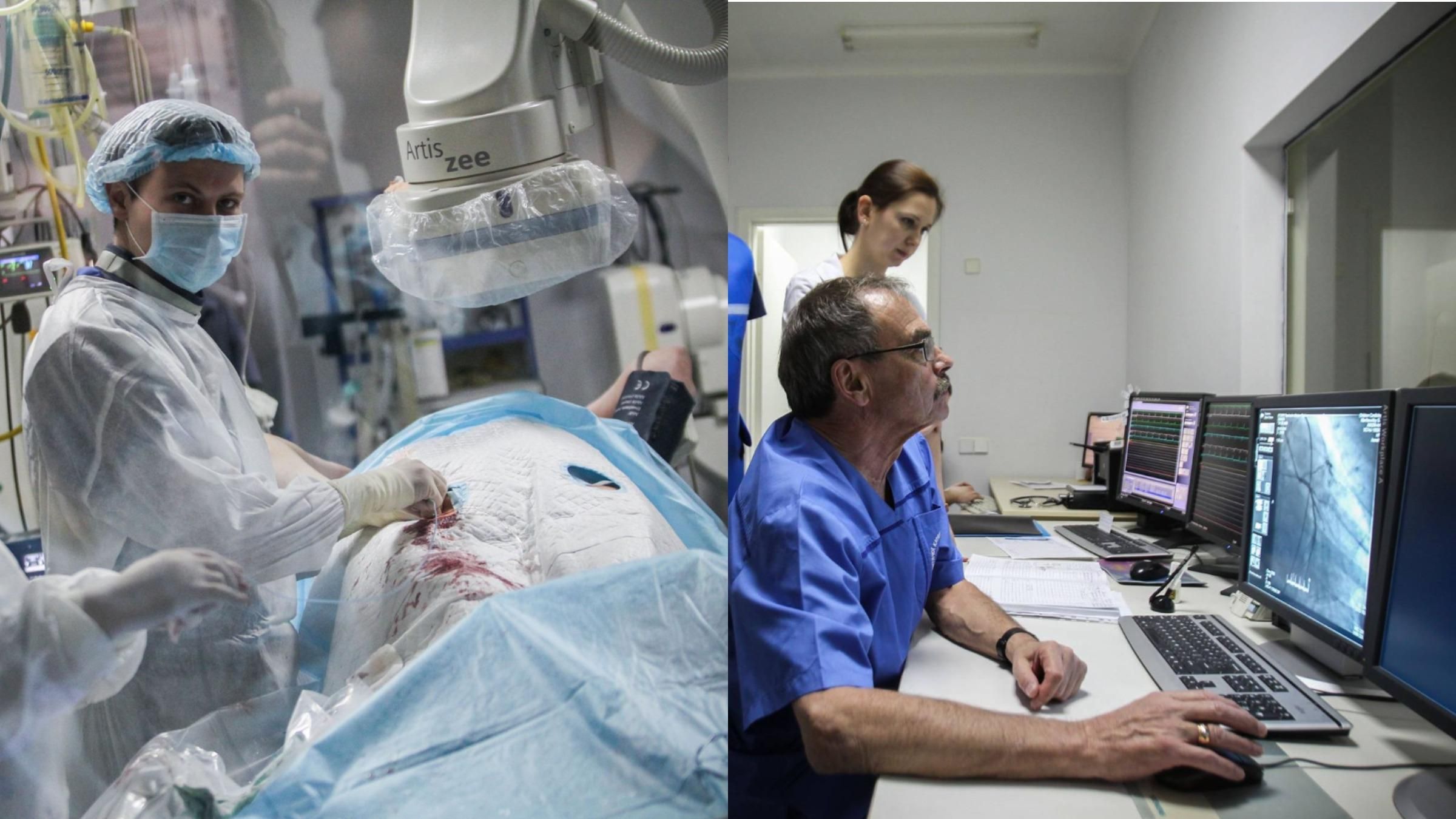 Всесвітно відомий кардіолог зі Швейцарії прооперував киянина: пацієнт був весь час при тямі