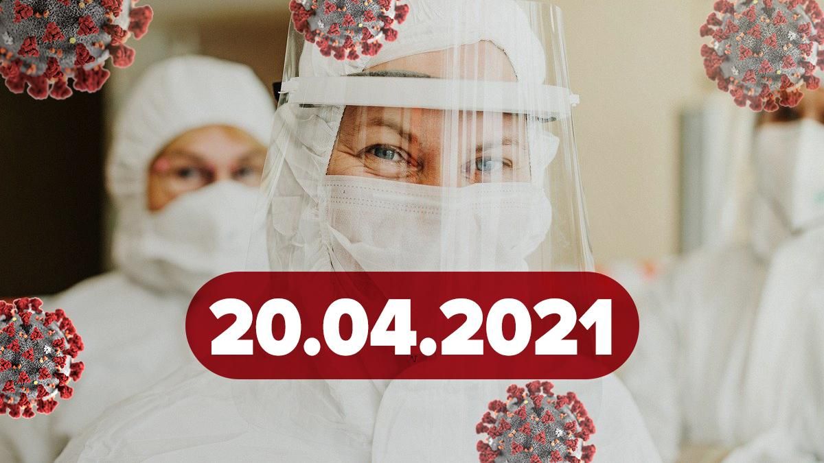 Коронавирус Украина, новости 20 апреля 2021 – статистика  