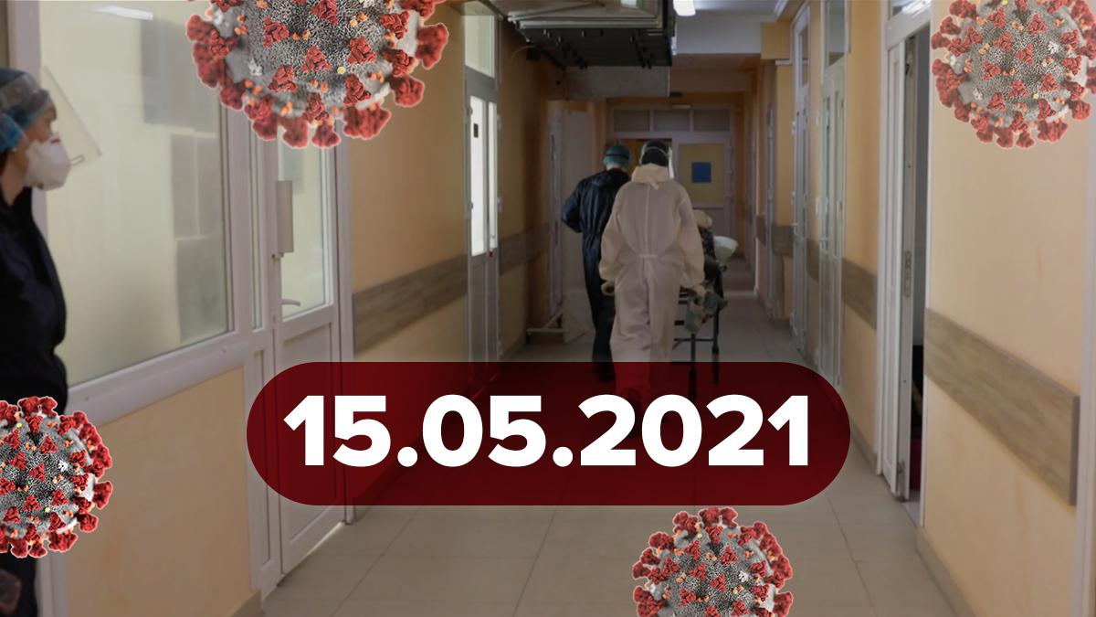 Коронавірус Україна, новини 15 травня 2021 – статистика