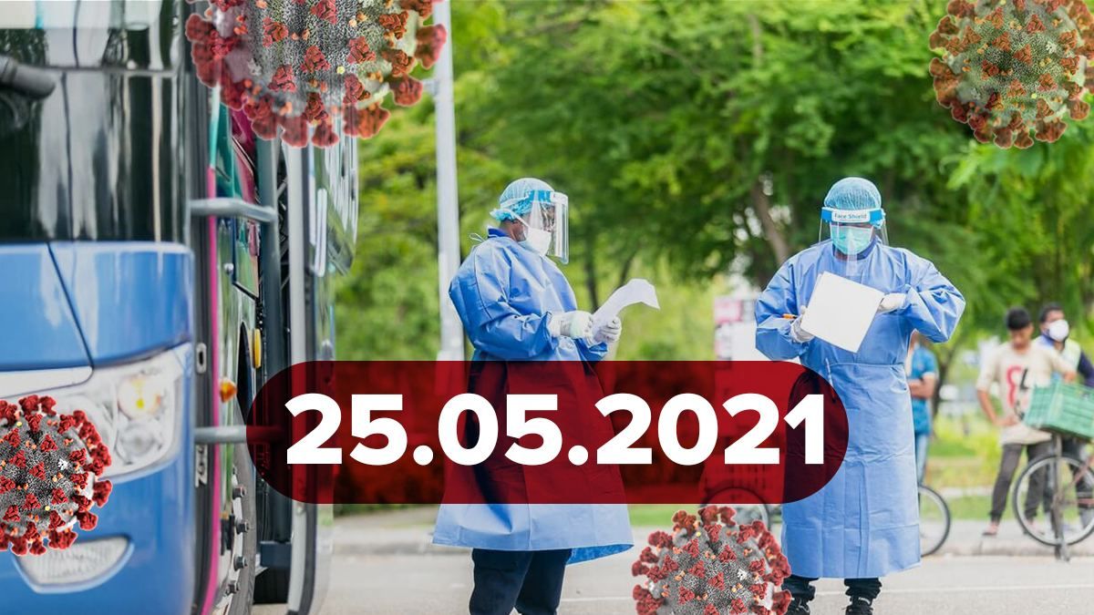 Коронавірус Україна, новини 25 травня 2021 – статистика