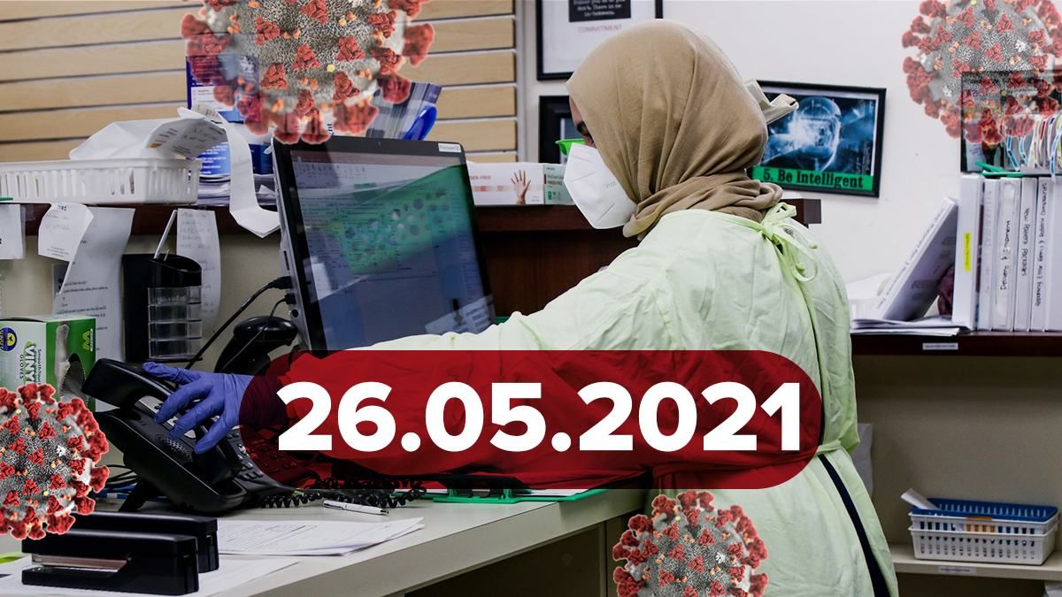 Коронавірус Україна, новини 26 травня 2021 – статистика Коронавірус Україна, новини 26 травня 2021 – статистика